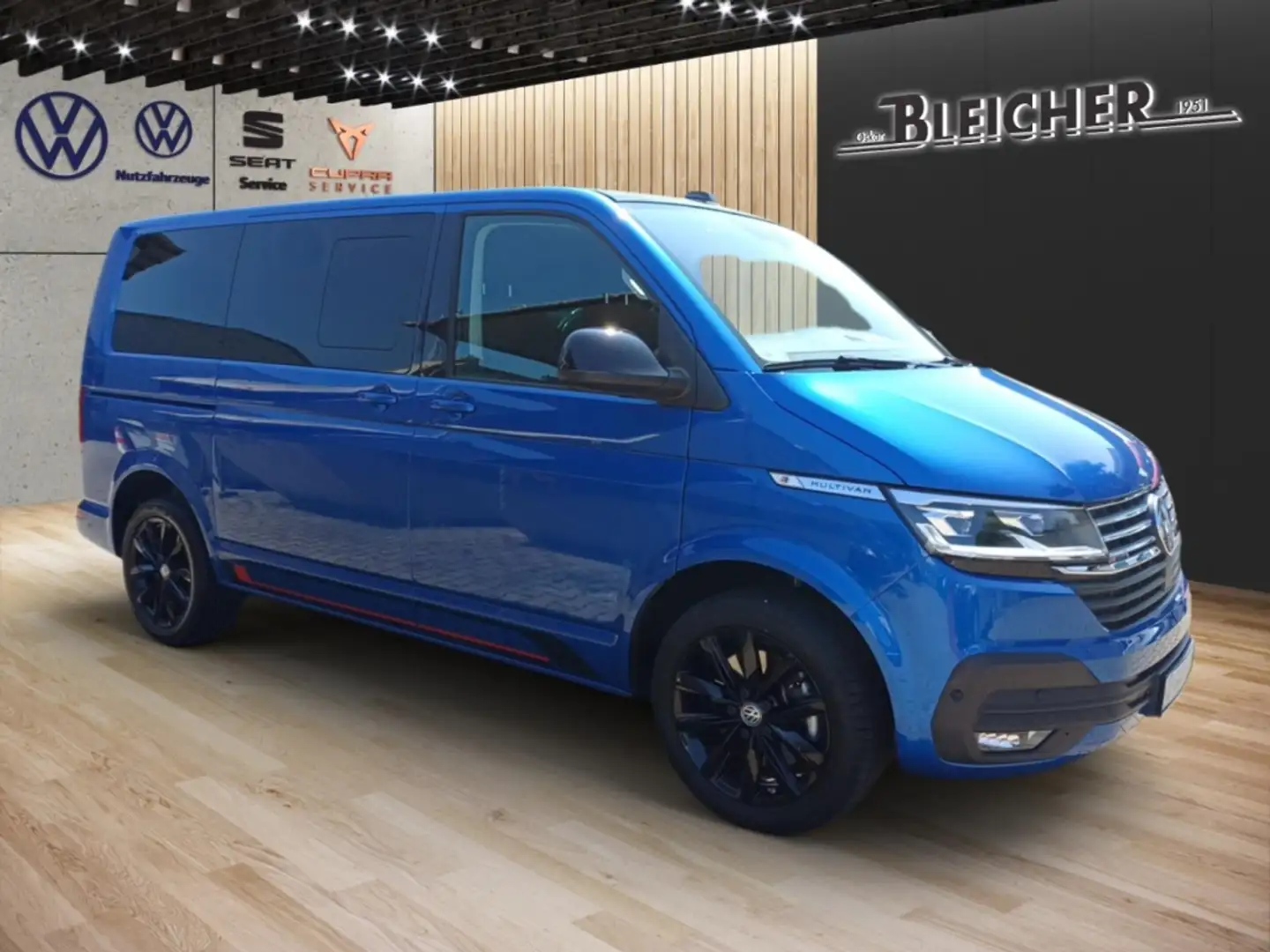Volkswagen Transporter Multivan 2.0 TDI ''Edition'' 4MOTION Bleu - 2