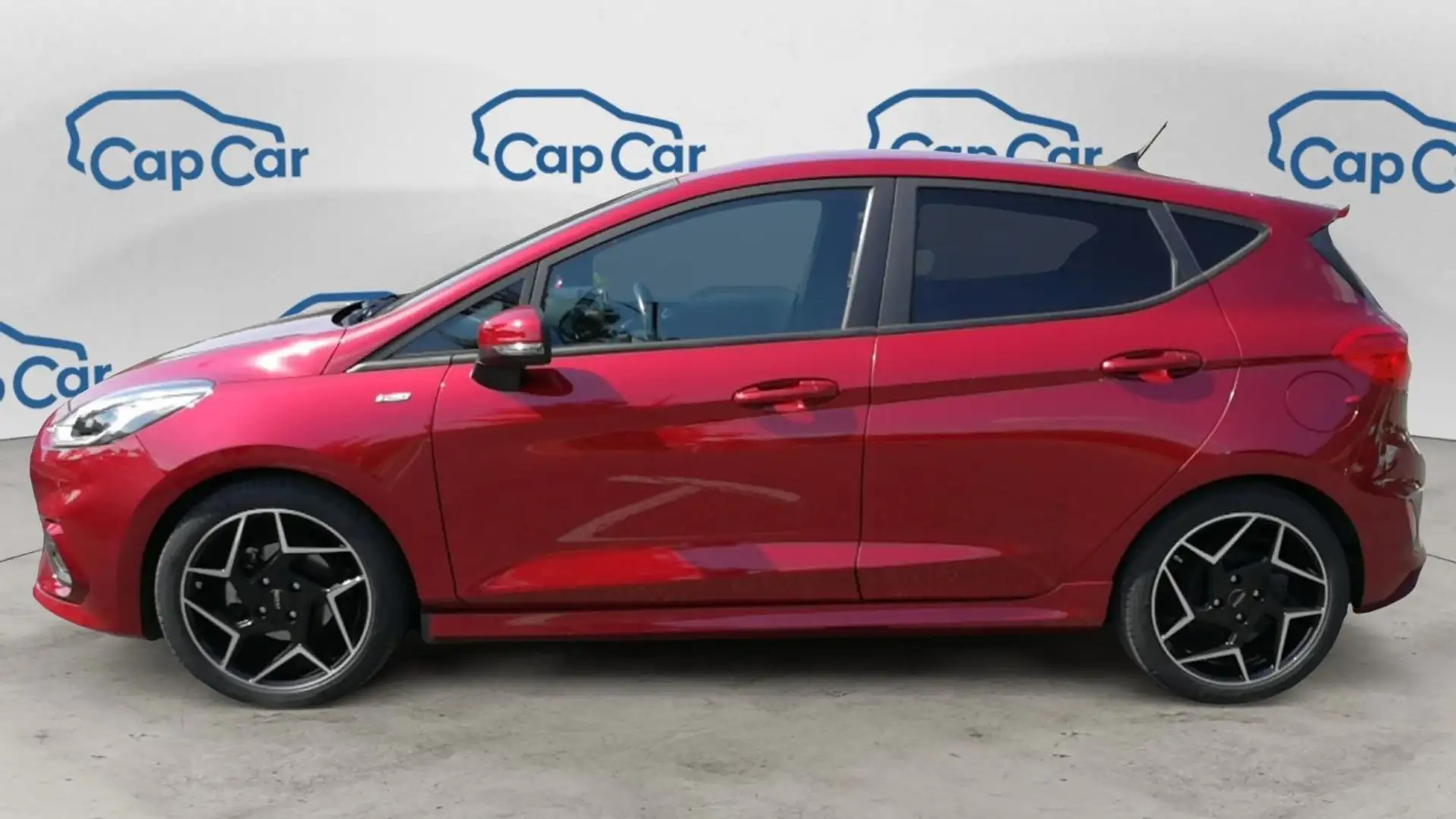 Ford Fiesta VII 1.0 EcoBoost Hybrid 125 ST-Line - Entretien co Rouge - 2