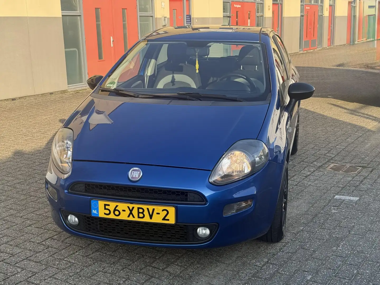Fiat Punto Evo 0.9 TwinAir Easy, Airco Azul - 2