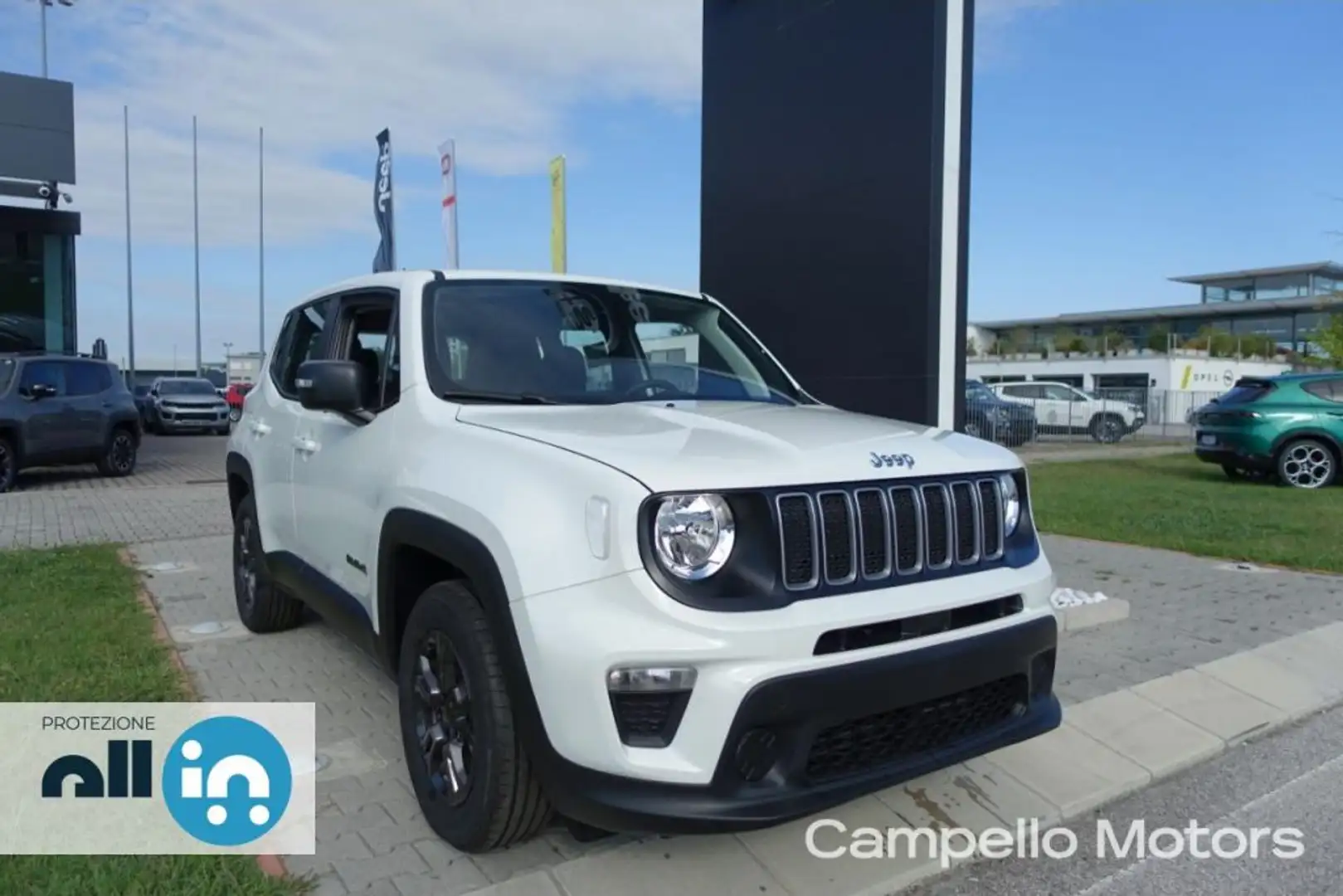 Jeep Renegade Renegade 1.6 Mjt 130cv Longitude MY23 Blanc - 1