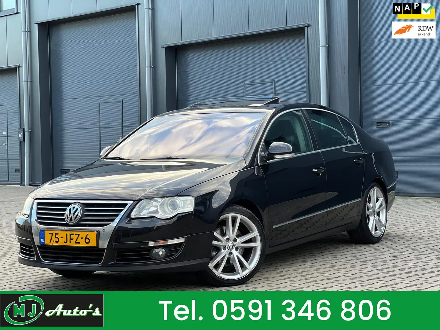 Volkswagen Passat 1.4 TSI COMFORTLINE SCHUIFDAK APK-027 Schwarz - 1