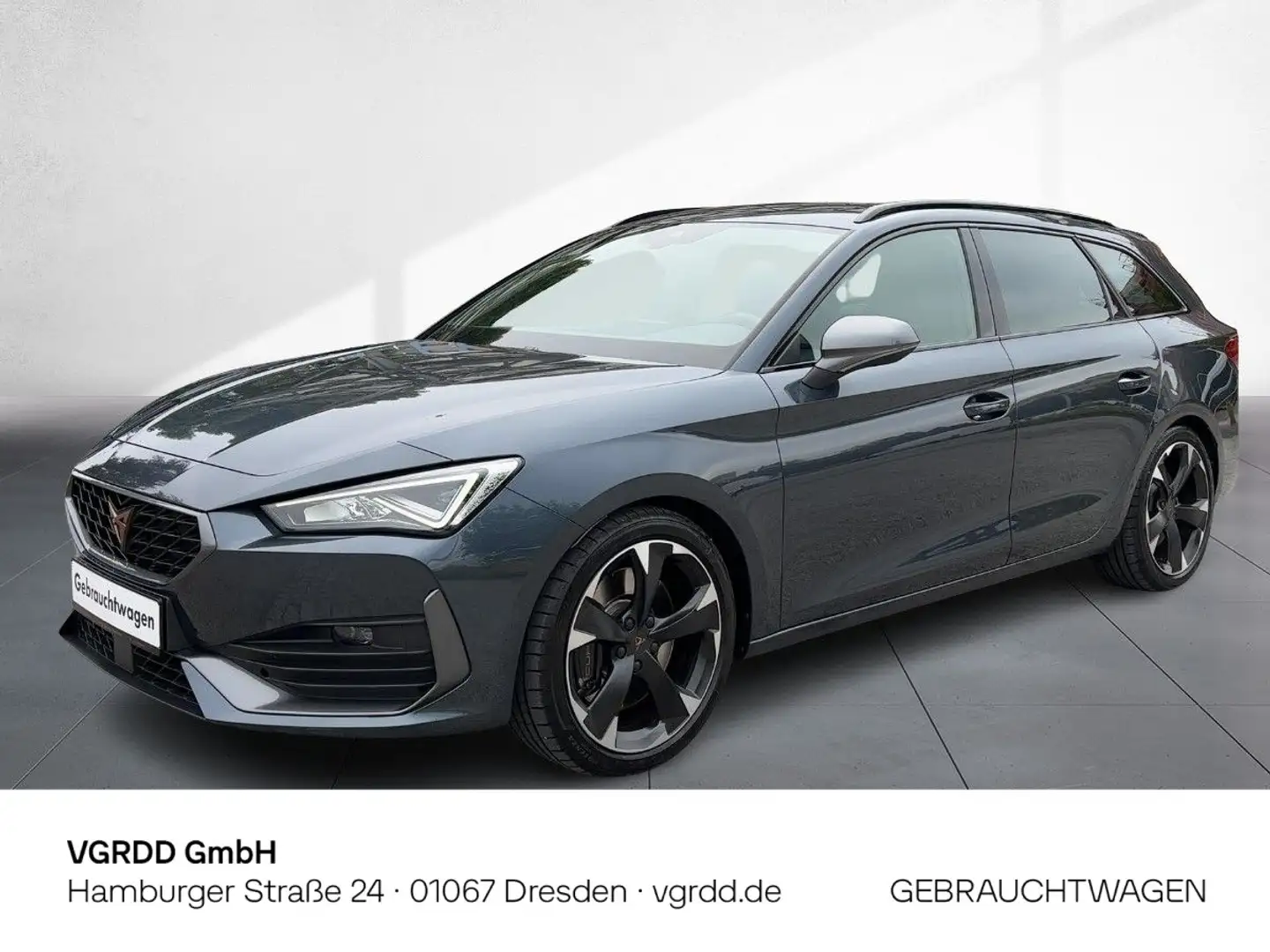 CUPRA Leon Sportstourer 2.0 TSI DSG LED DCC PDC KEYLES Gris - 1