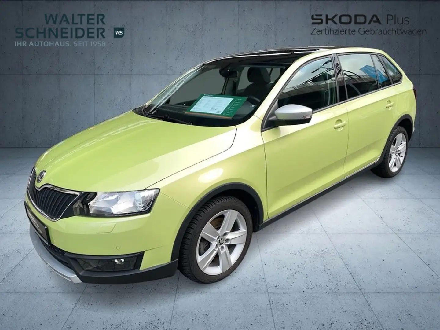 Skoda Sonstige 1.2 TSI Scoutline Navi Pano SHZ Grün - 2