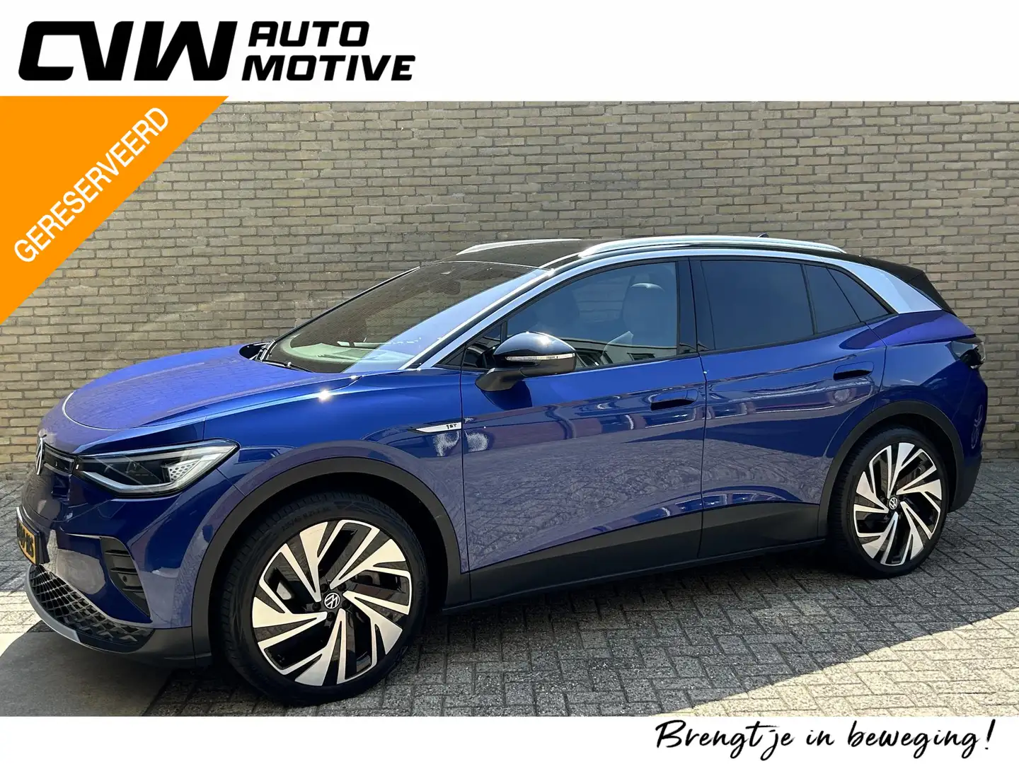 Volkswagen ID.4 First Max 77 kWh | Panoramadak | Trekhaak | Matrix Albastru - 1