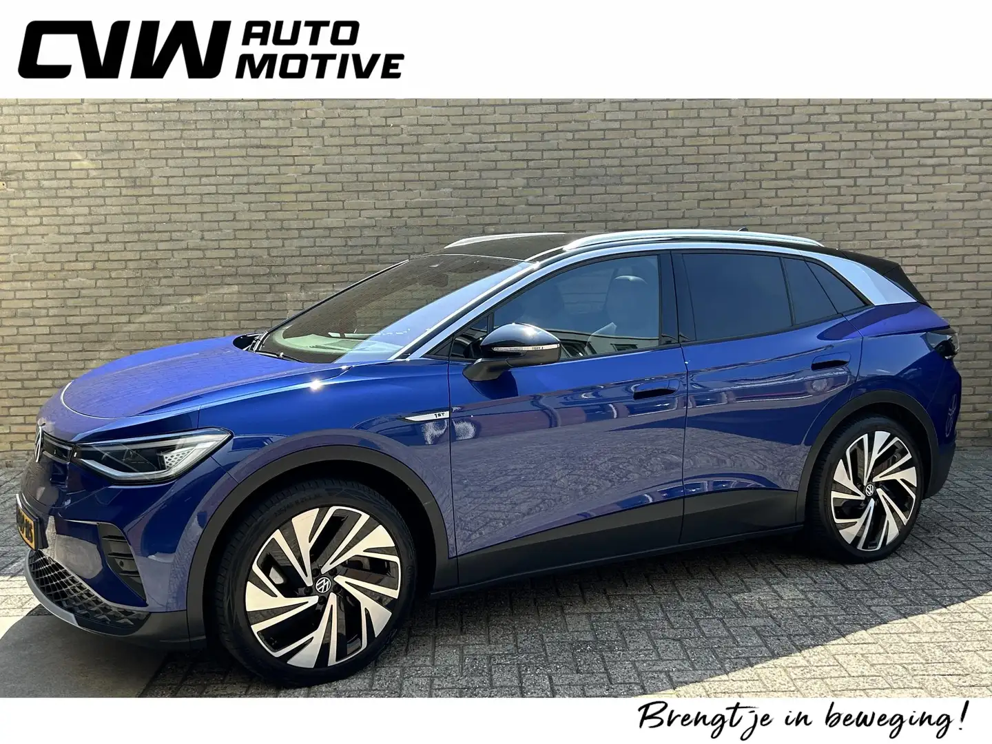 Volkswagen ID.4 First Max 77 kWh | Panoramadak | Trekhaak | Matrix Niebieski - 1