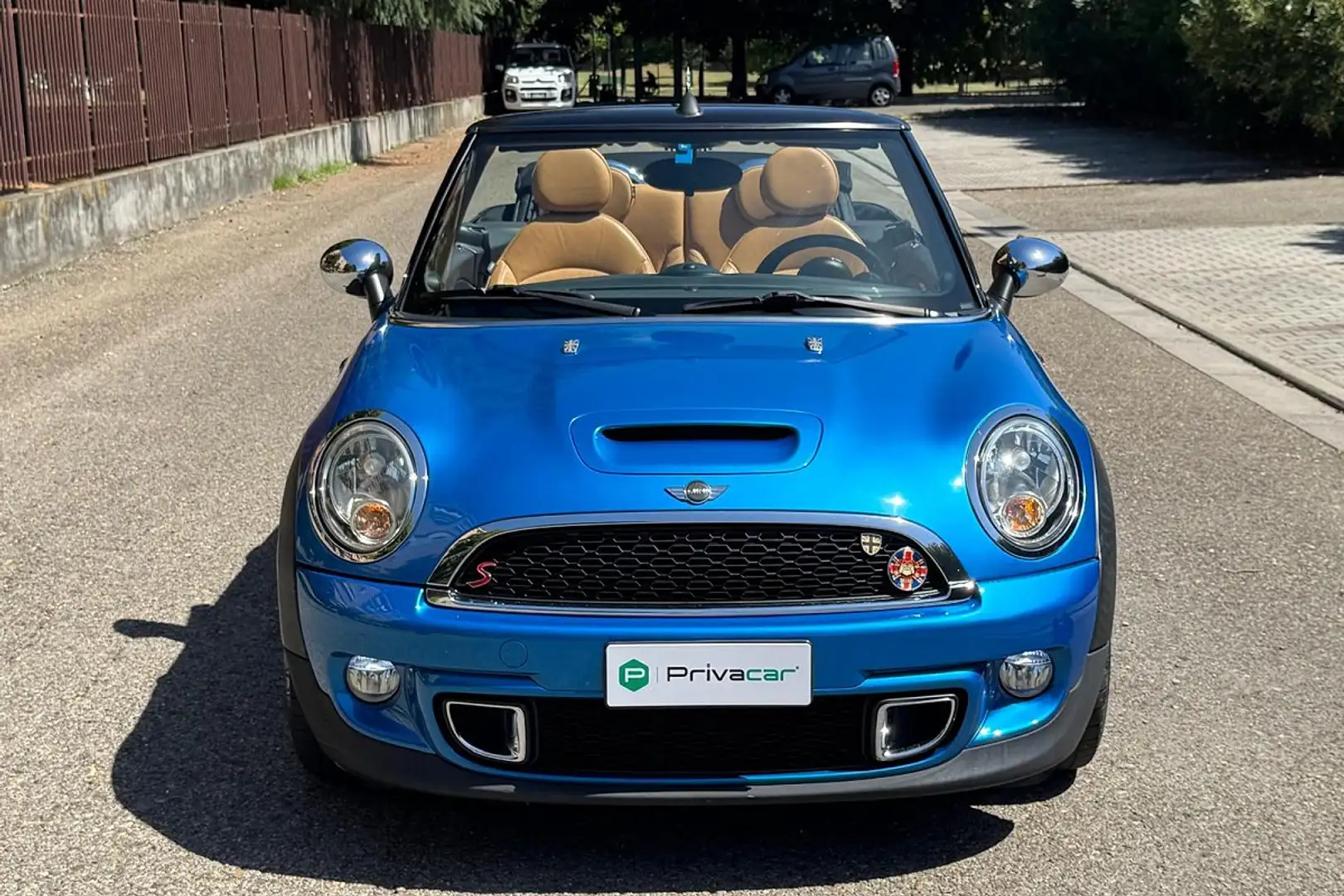 MINI Cooper S Cabrio Mini 1.6 16V Cooper S Cabrio Blauw - 2