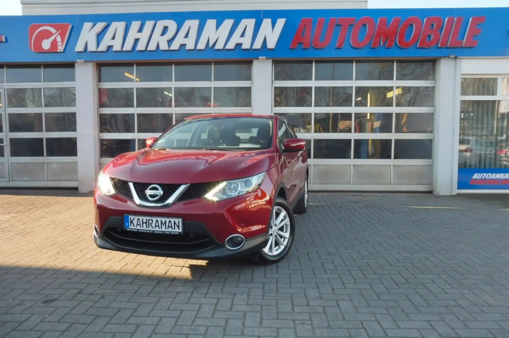 Nissan Qashqai Acenta*KLIMA*EURO6*NAV*RÜCKFAHRKAMERA** Rot - 1