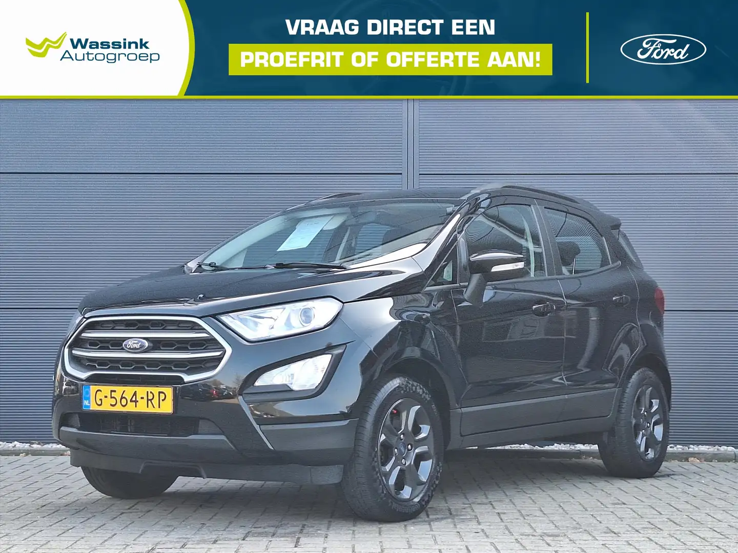 Ford EcoSport 1.0 EcoBoost 125pk Trend Ultimate | Camera | 16 In Noir - 1
