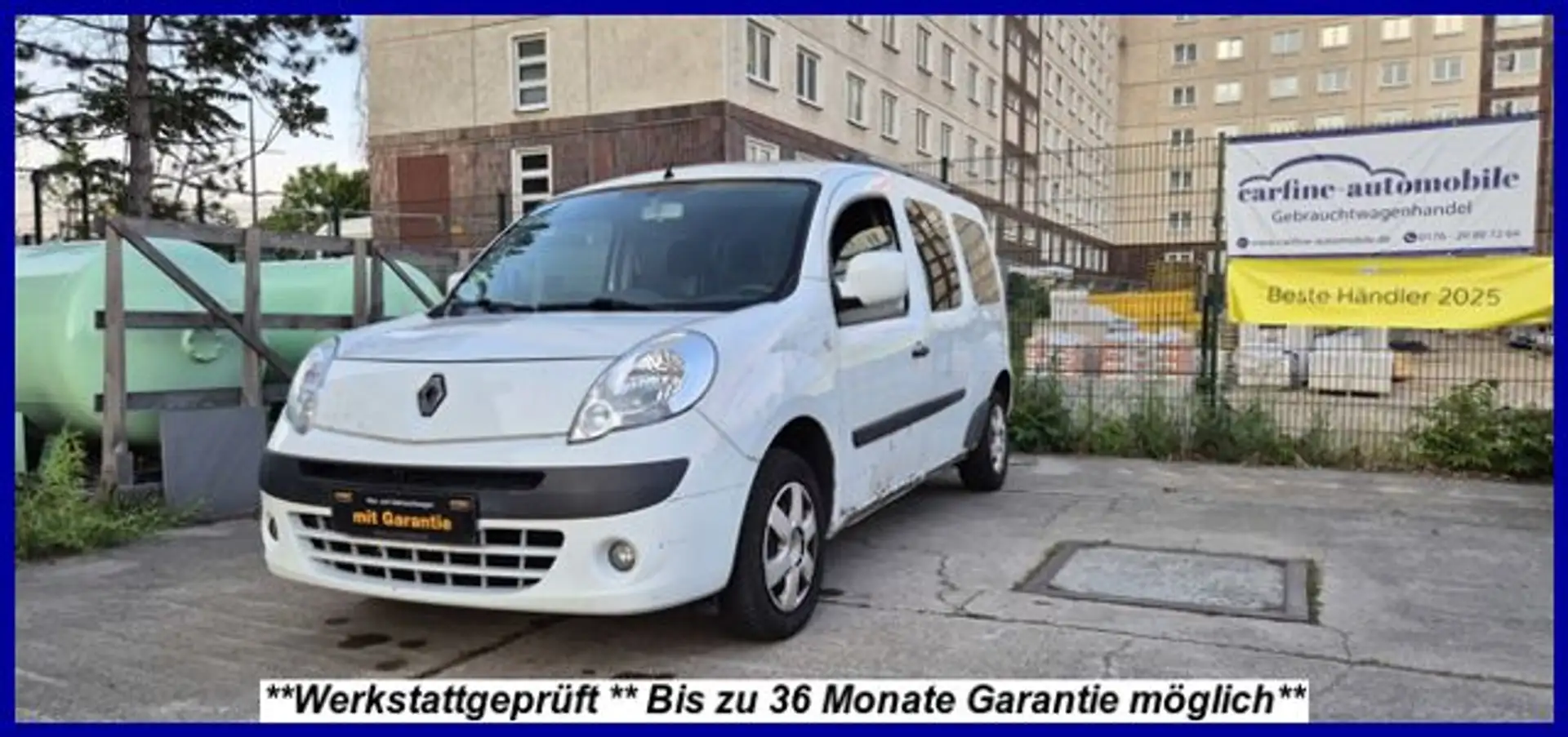 Renault Kangoo Rapid Maxi Extra Doppelkab.Klima GARANTIE bijela - 1