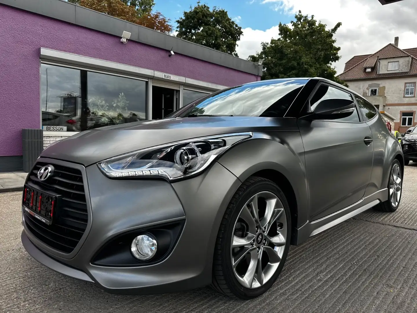 Hyundai VELOSTER 1.6 Turbo-GDI Matt Finish "HU Neu" Grau - 1