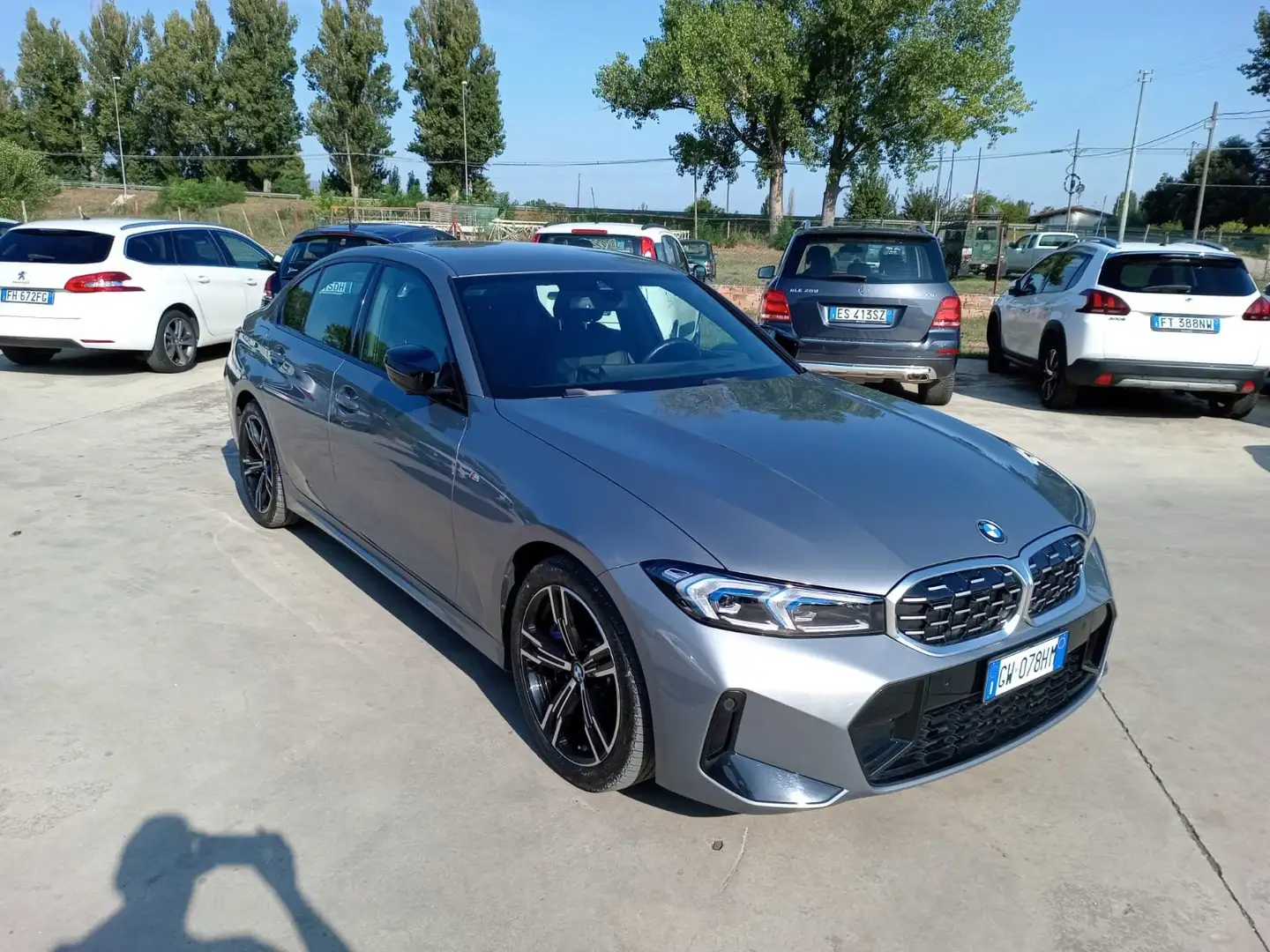 BMW 340 M340i mhev 48V xdrive auto Grigio - 2