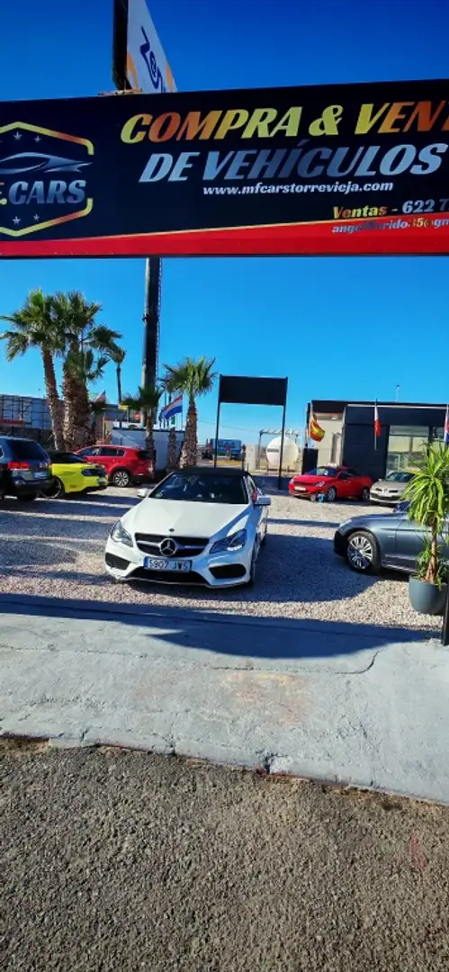Mercedes-Benz E 250 Cabrio 250CDI 7G Plus Blanco - 1