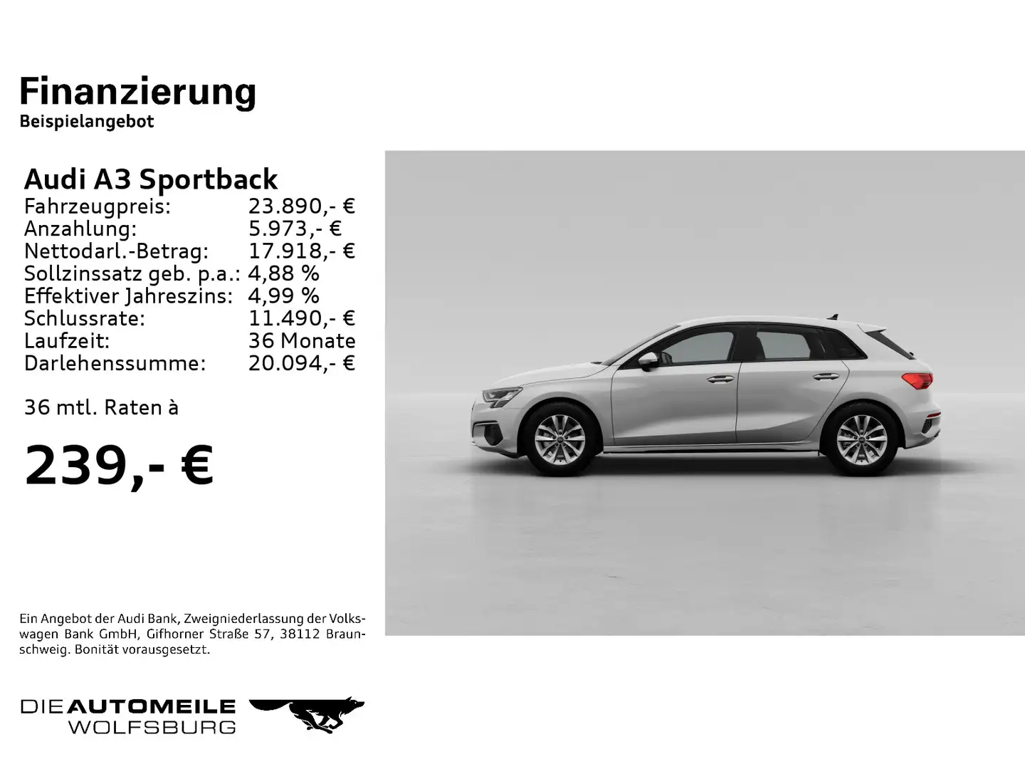 Audi A3 35 TFSI LED/SitzHZ/PDC/KLIMAAUTO Wit - 2