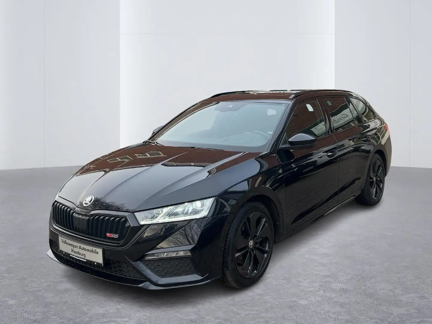 Skoda Octavia Combi 2.0 TDI DSG RS 4x4 AHK PDC Navi Schwarz - 2