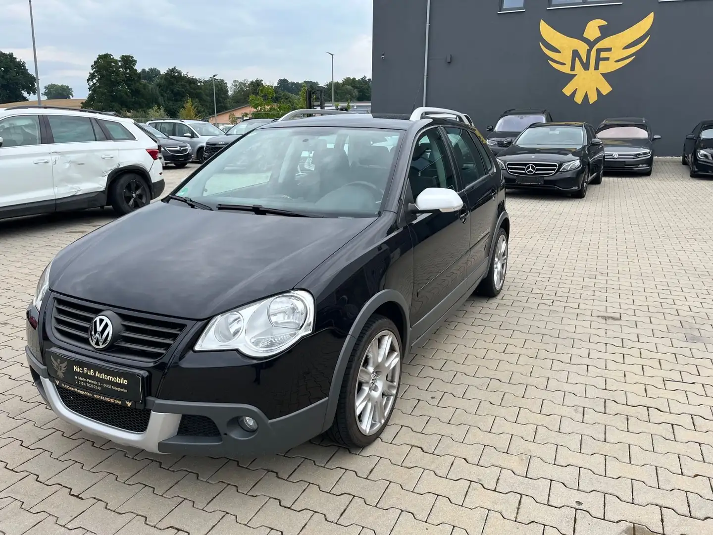 Volkswagen Polo IV CrossPolo 1.4 Klima,Alu,Webasto Noir - 1
