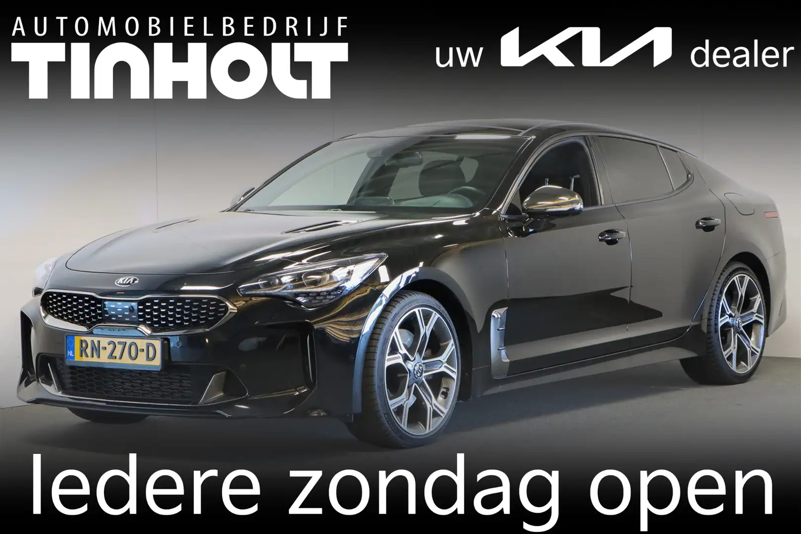 Kia Stinger 2.0 T-GDI GT-Line Negro - 1