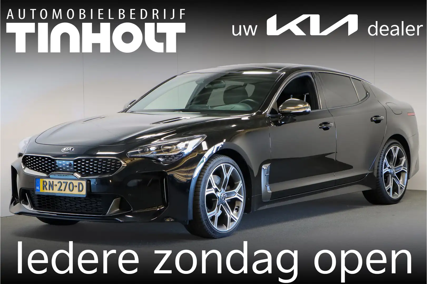 Kia Stinger 2.0 T-GDI GT-Line Negru - 1