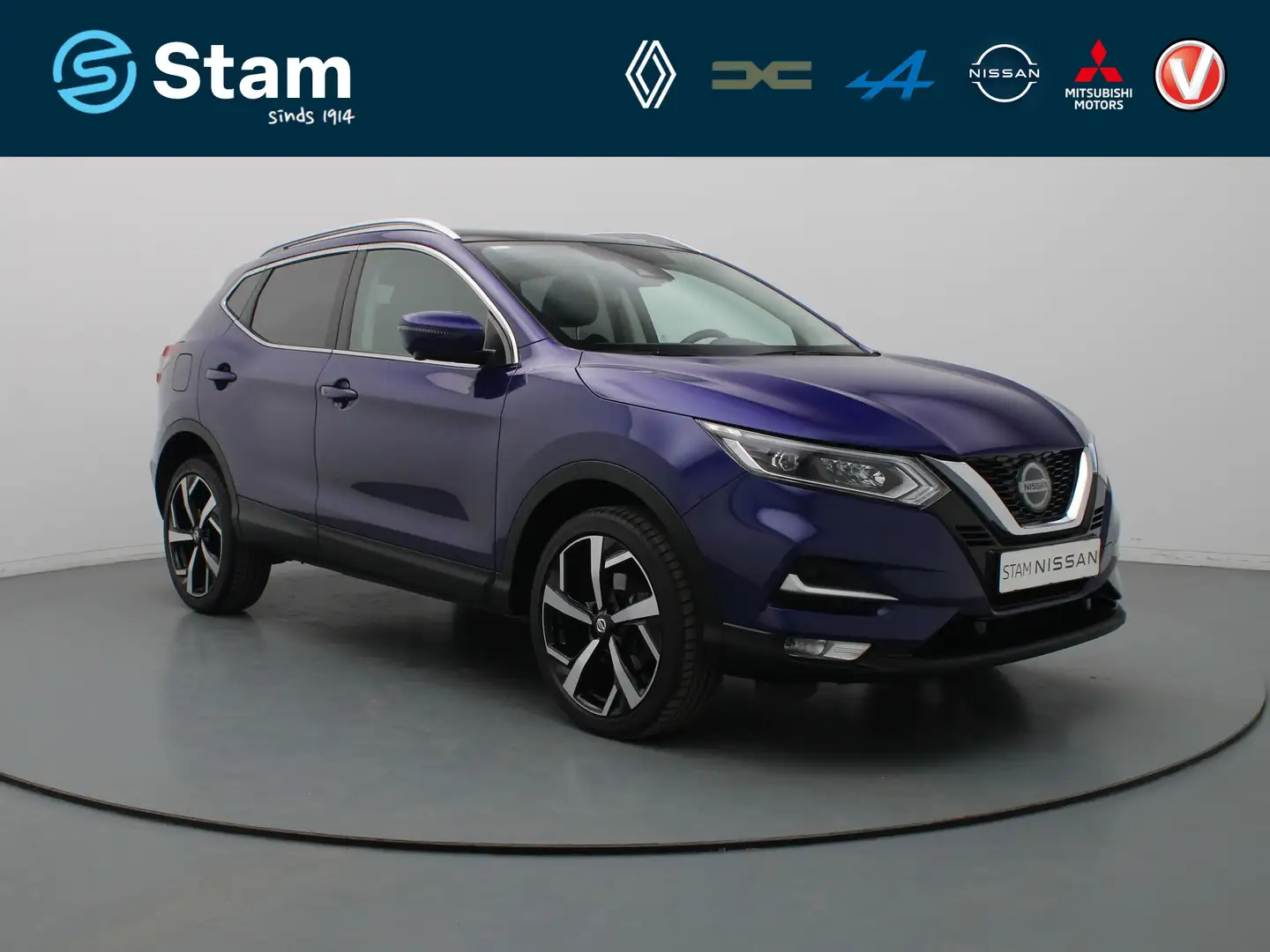 Nissan Qashqai 160pk DIG-T Tekna+ Automaat 360° Camera | Cruise | Blauw - 1