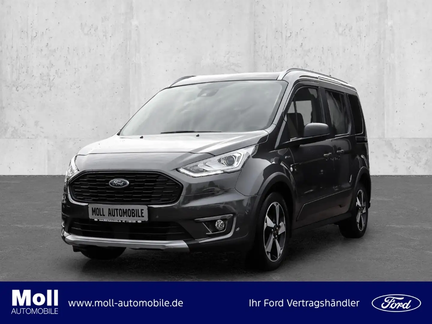 Ford Tourneo Connect Active 1.5 TDCi EcoBlue EU6d StandHZG AHK-abnehmba Grau - 1