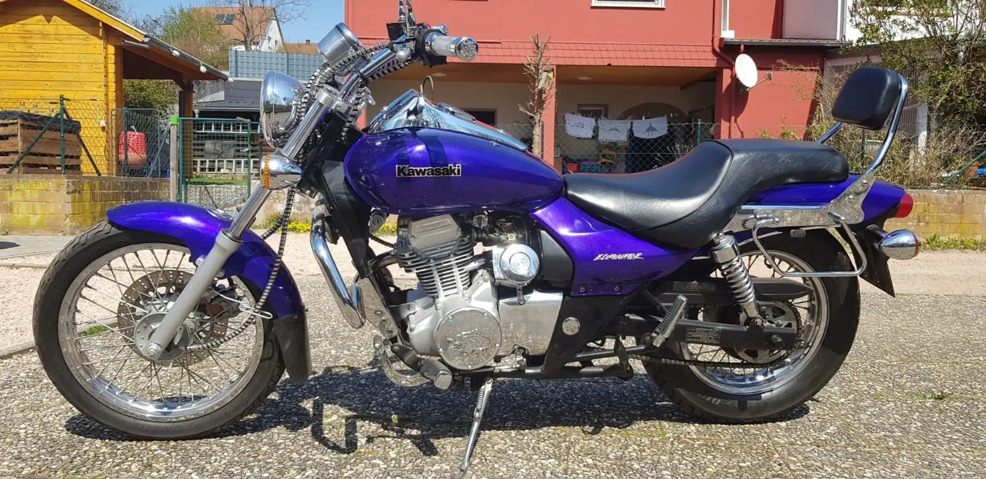 Kawasaki BN 125 Modrá - 1