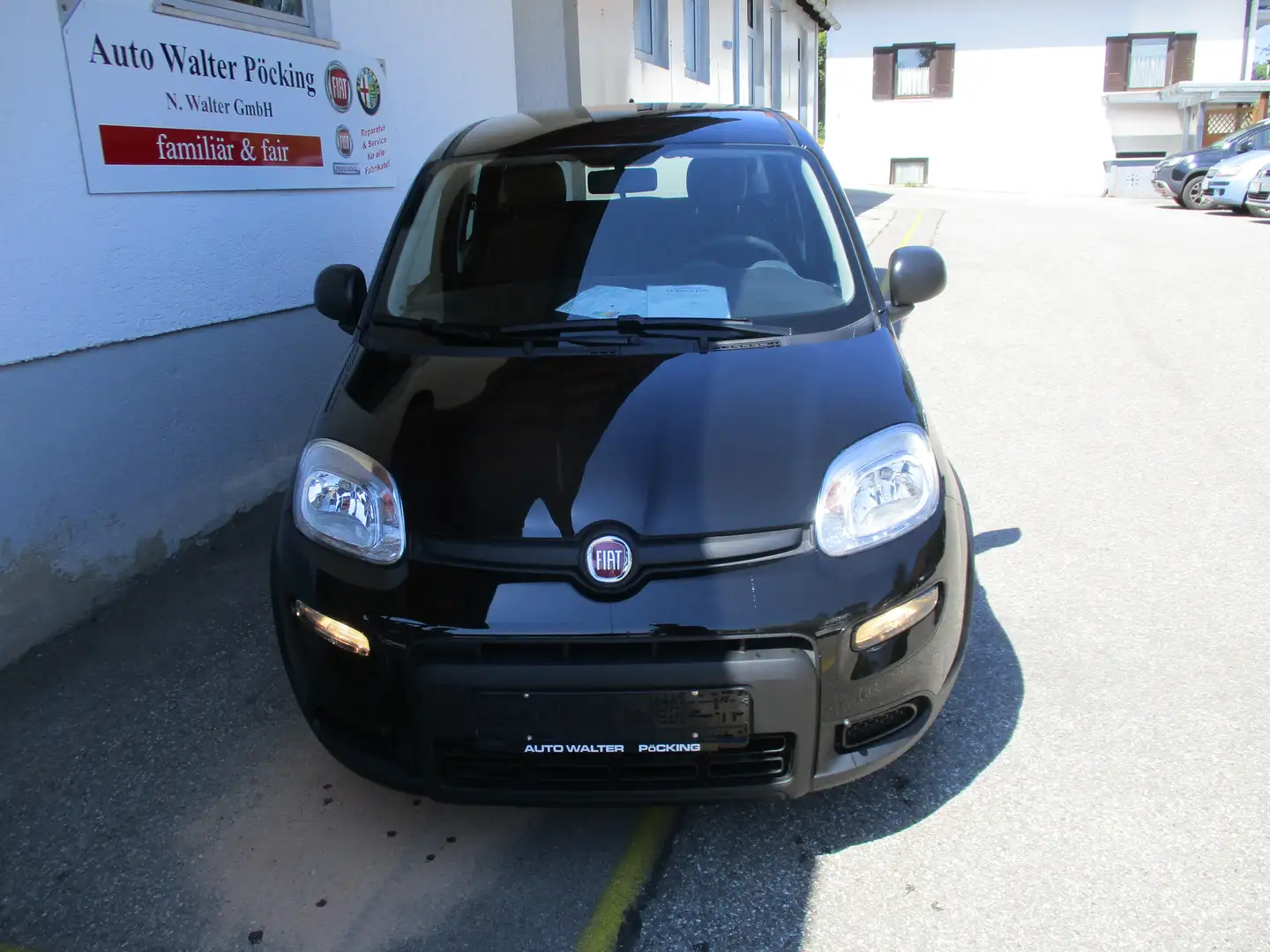 Fiat Panda 1.0 Hybrid, Klima, eFH, ESP, Schwarz - 2