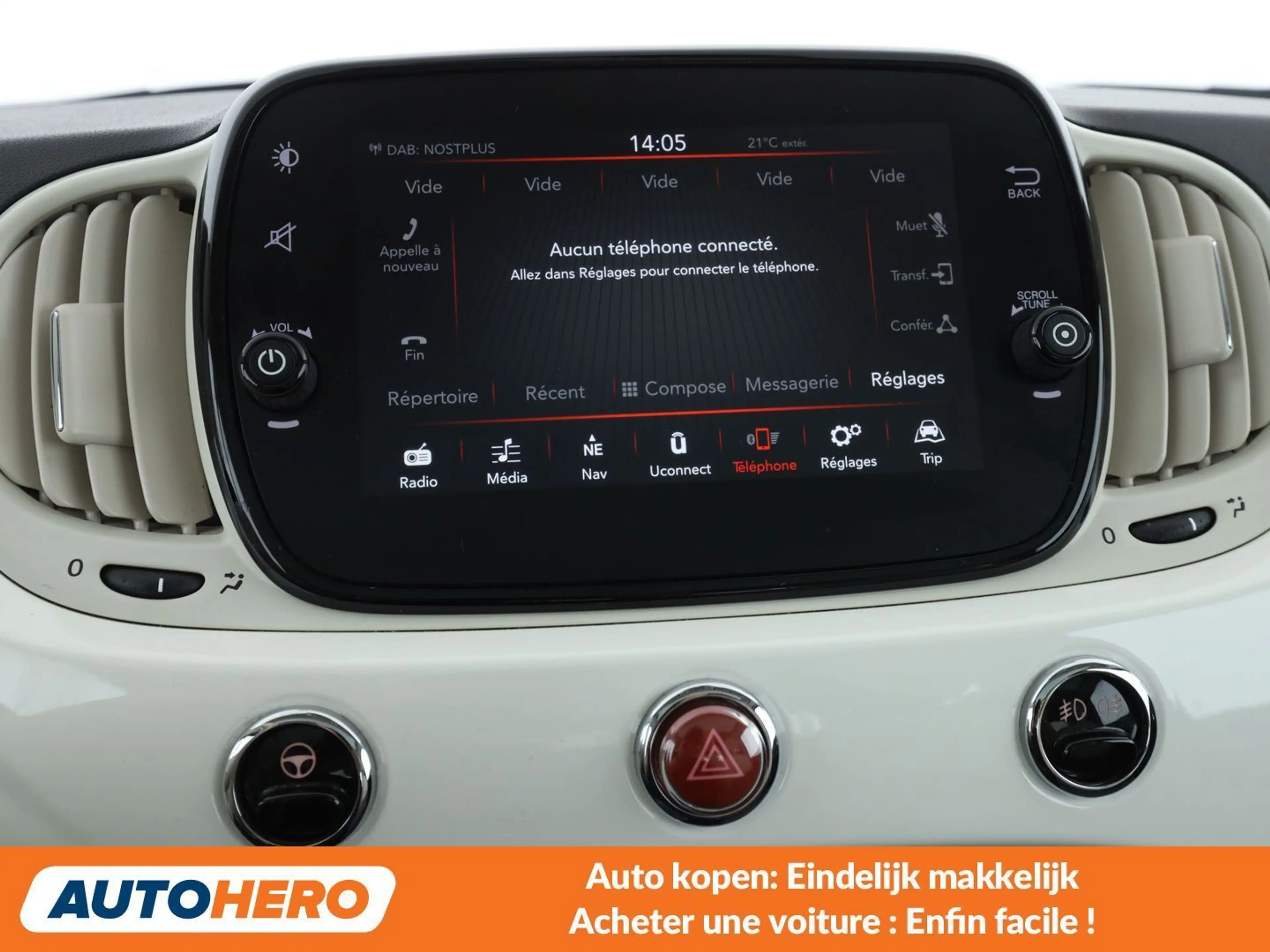 Fiat 500 1.2 Lounge — photo 10
