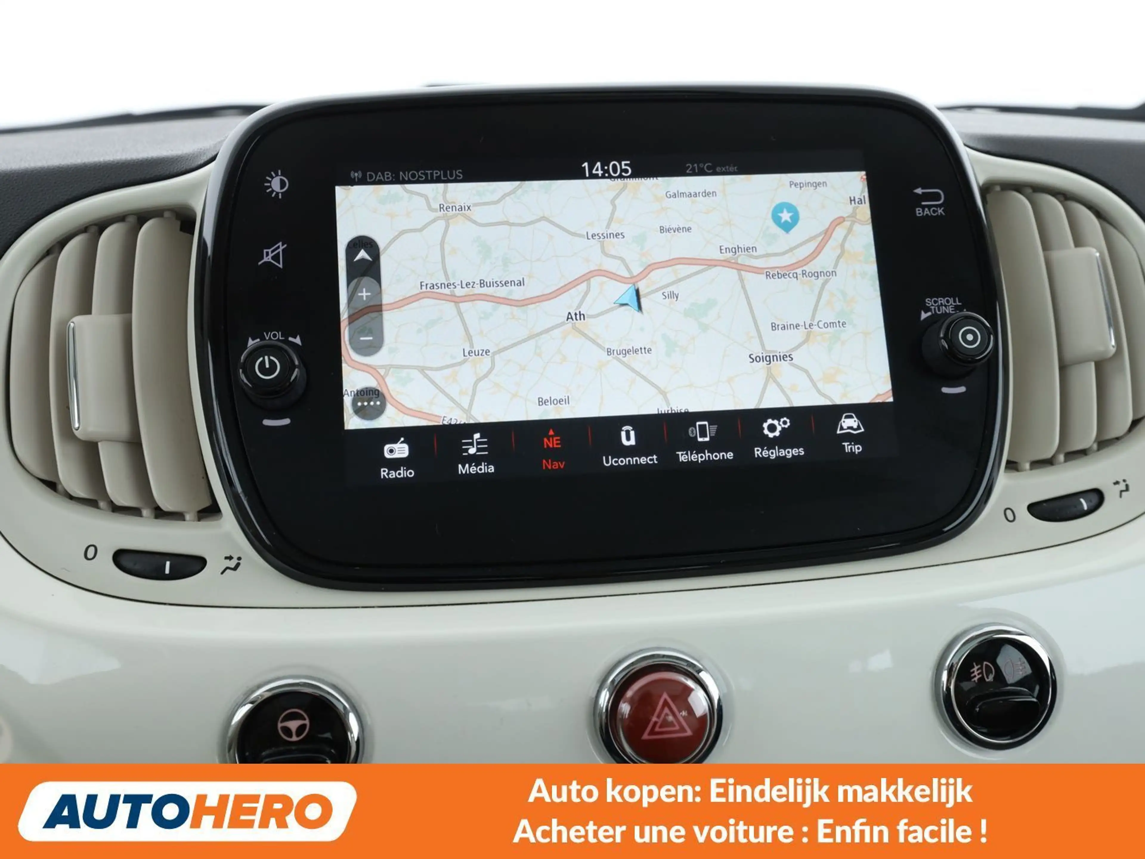 Fiat 500 1.2 Lounge — photo 9