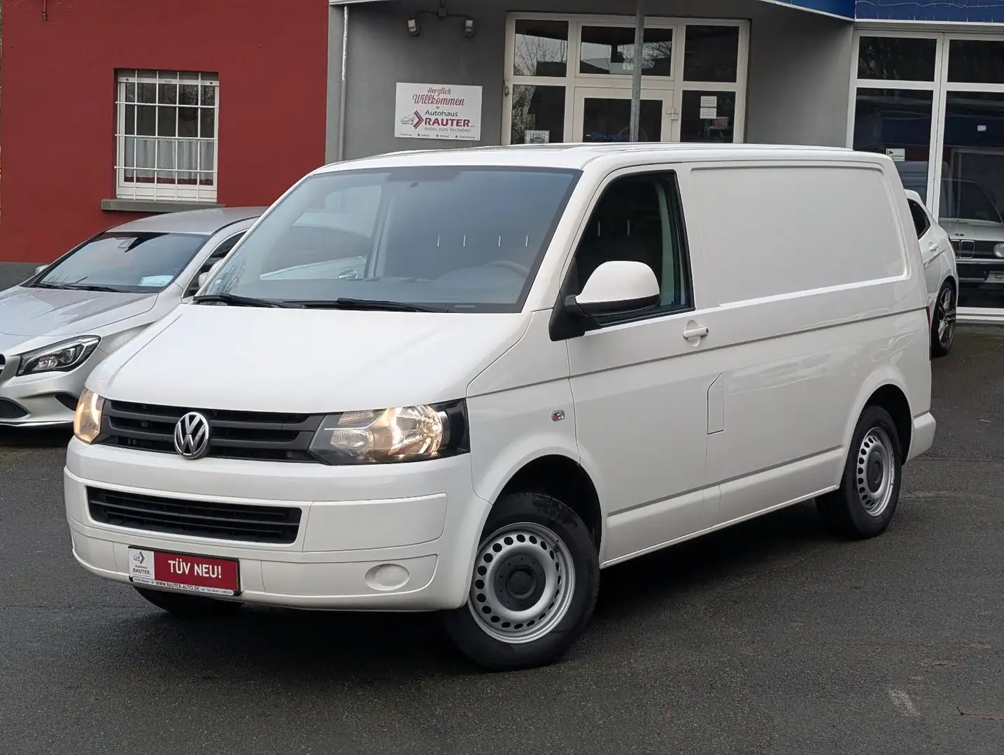 Volkswagen T5 Transporter T5 2.0TDI 4MOTION 4x4 KLIMA NAVI AHK *TÜV NEU! Blanc - 2