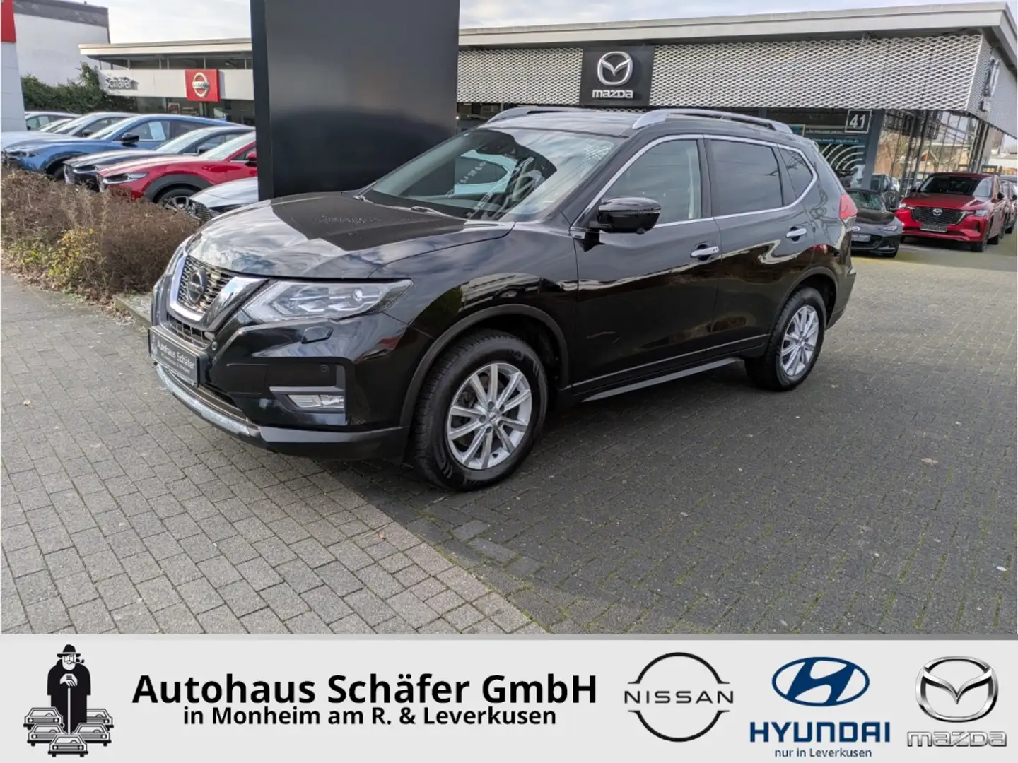 Nissan X-Trail N-Connecta El. Panodach Navi 360 Kamera LED El. He Schwarz - 1