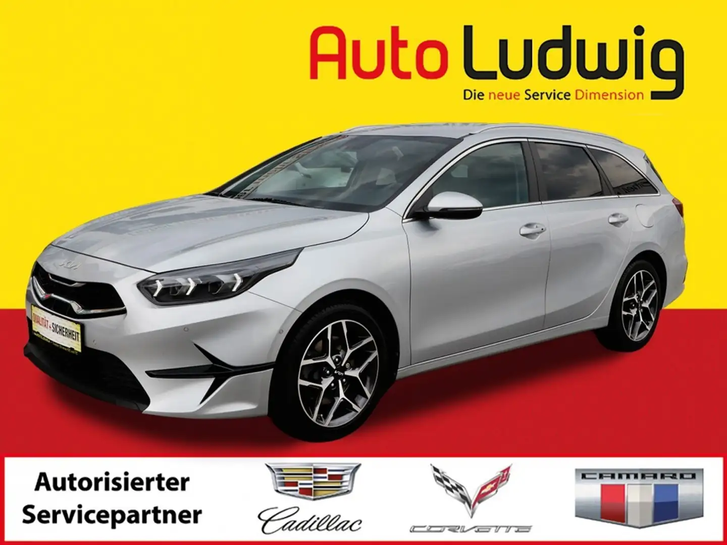 Kia Ceed SW / cee'd SW Cee'd  SW 1,5 TGDI Platin*VIRTUAL*NAVI*LED*PARK... Silber - 1