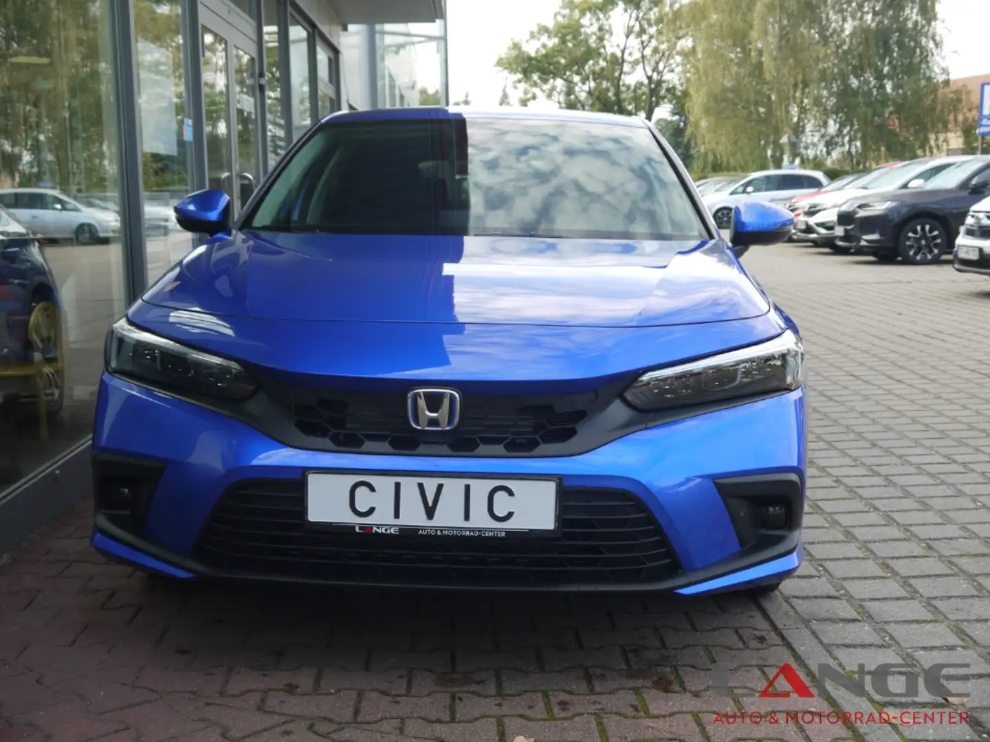 Honda Civic Hybrid Elegance Automatik Navi Klimaautom SHZ Temp Blau - 2
