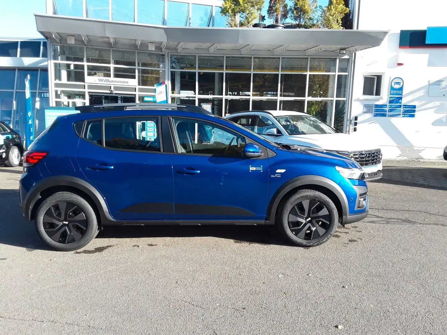 Dacia Sandero Stepway Expression, NAVI, SHZ, KLIMA, RFK uvm. Azul - 2