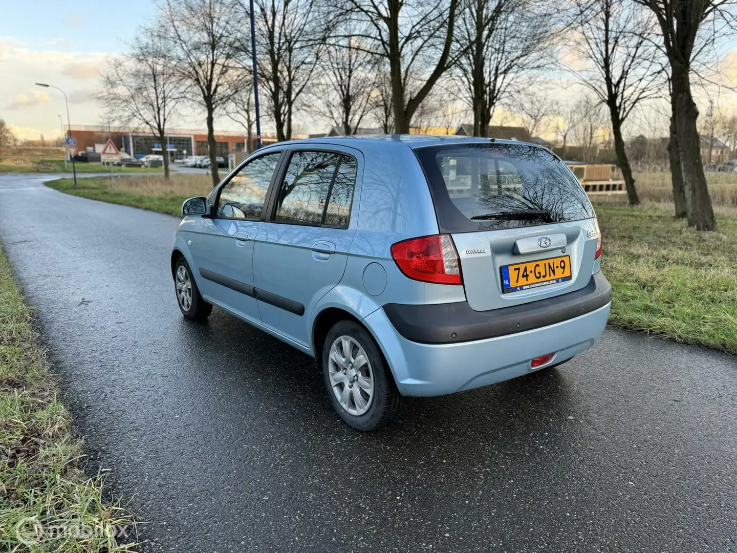 Hyundai Getz 1.4i Active Joy *PARKEERSENSOR *AIRCO *NEW APK Blauw - 2