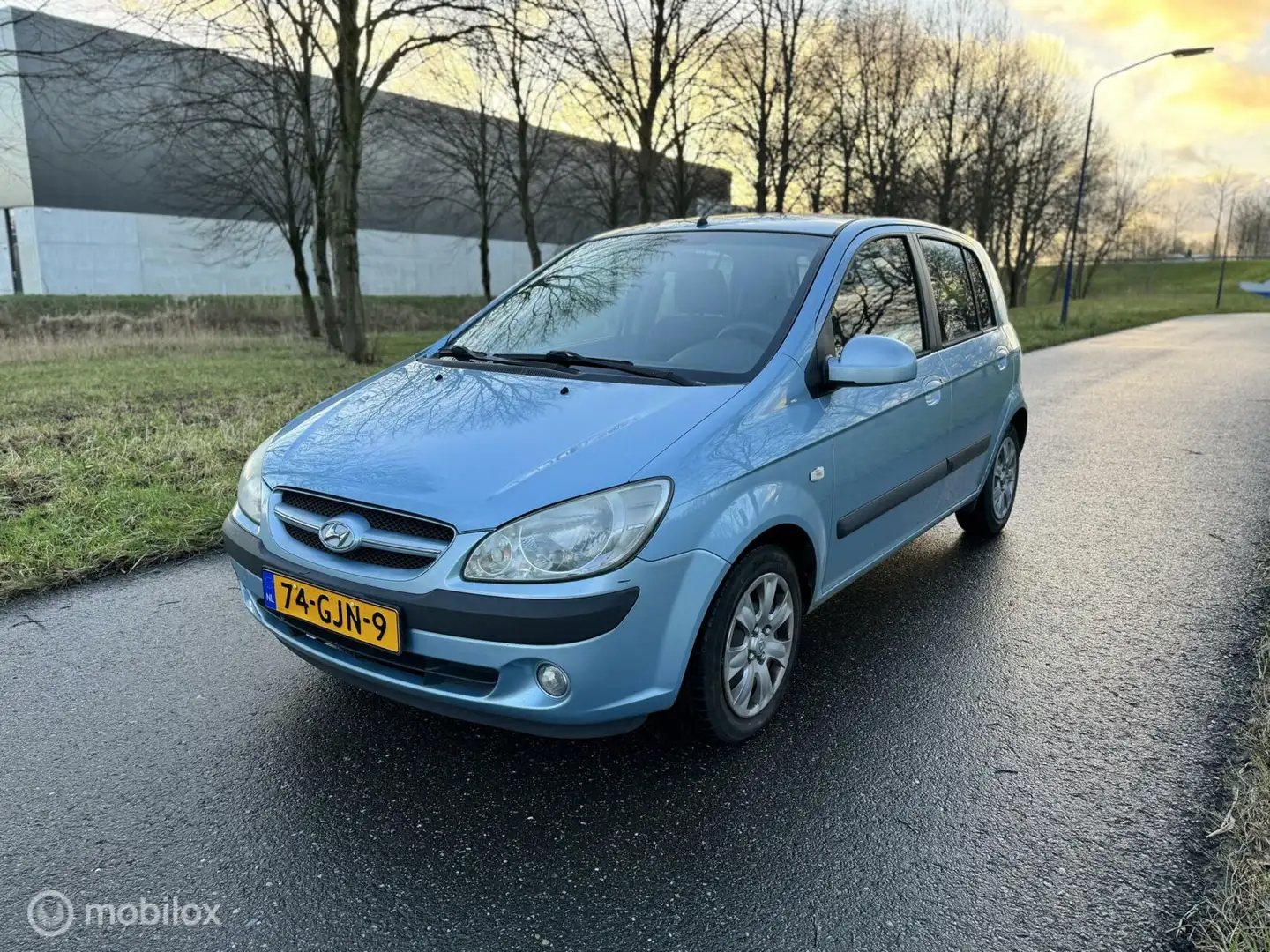 Hyundai Getz 1.4i Active Joy *PARKEERSENSOR *AIRCO *NEW APK Blauw - 1