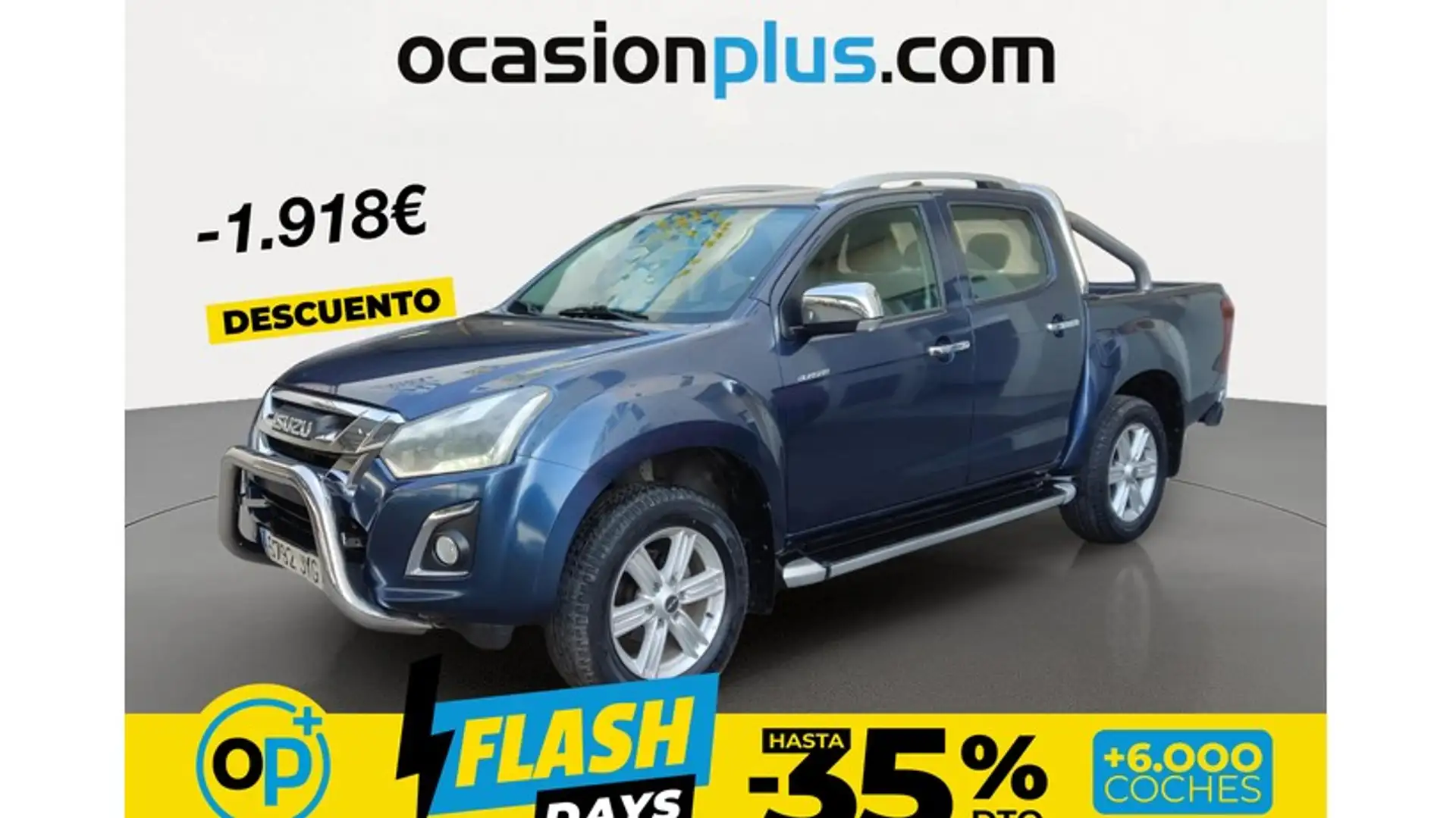 Isuzu D-Max 1.9 Crew Solar 4x4 Aut. Noir - 1