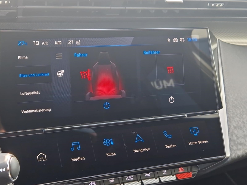 Peugeot 408 Elektromotor 210 GT/LED/NAVI/Kamera/Massage — photo 22