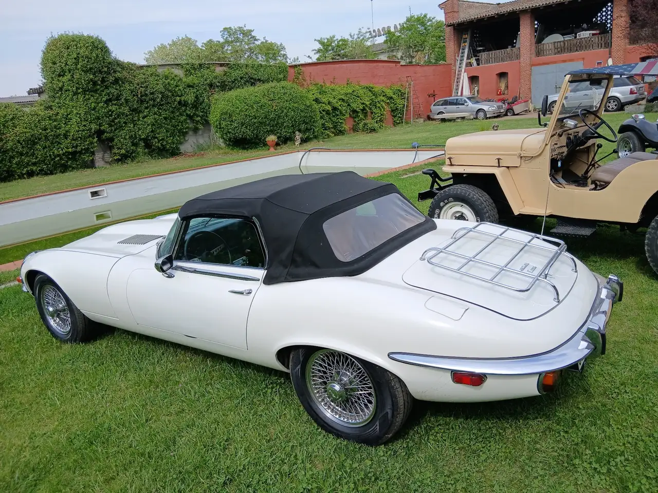 Jaguar E-Type cabrio cambio manuale v 12, foto 4