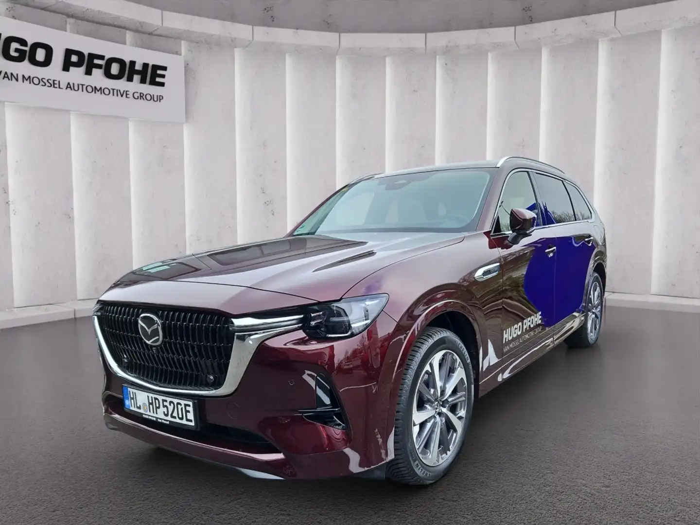 Mazda CX-80 Takumi Plus 2.5 e-SKYA.V. PHEV Autom LED SHZ 4xSHZ Roşu - 1