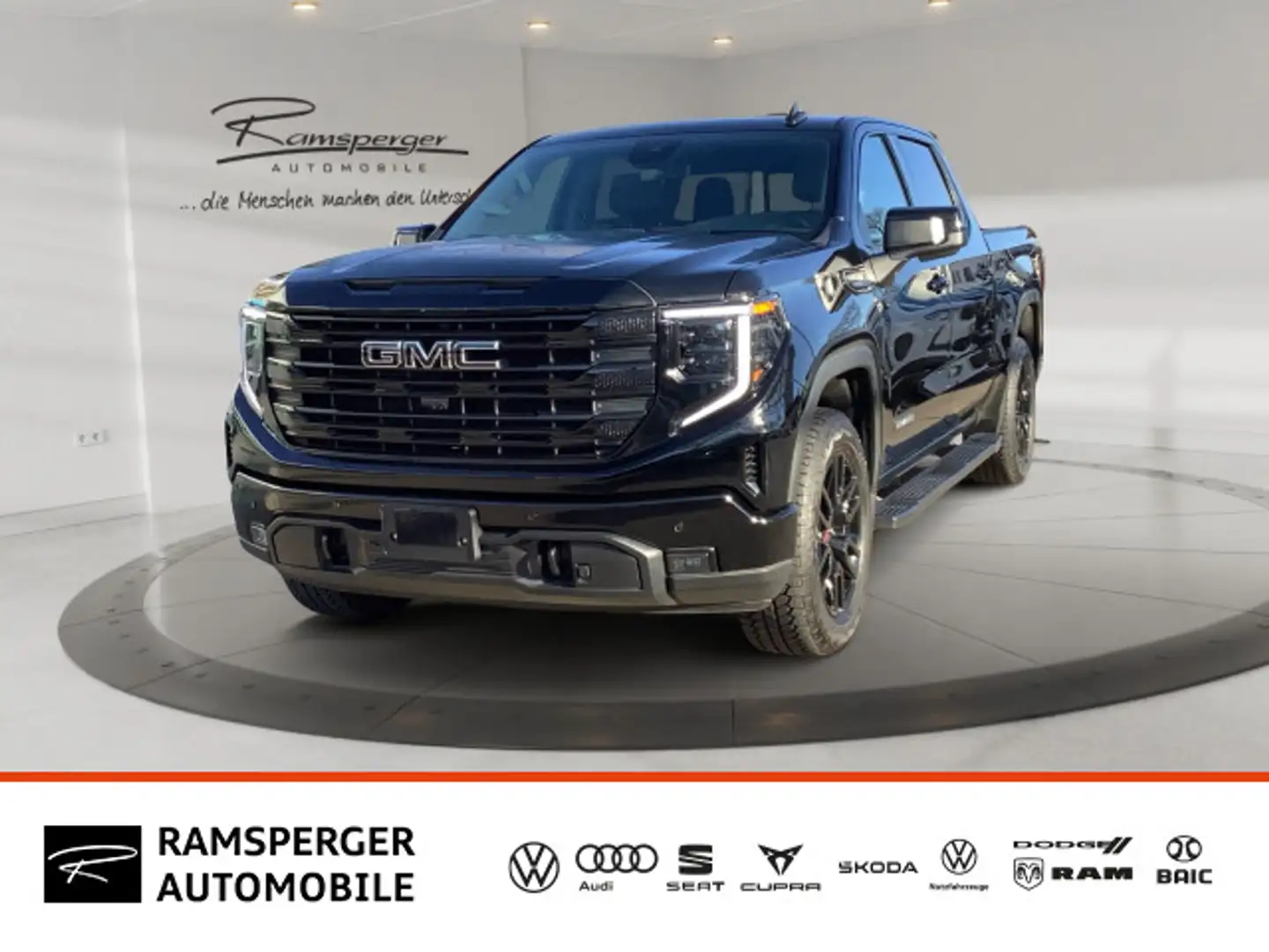 GMC Sierra 1500 Crew Elevation 4WD Fekete - 1