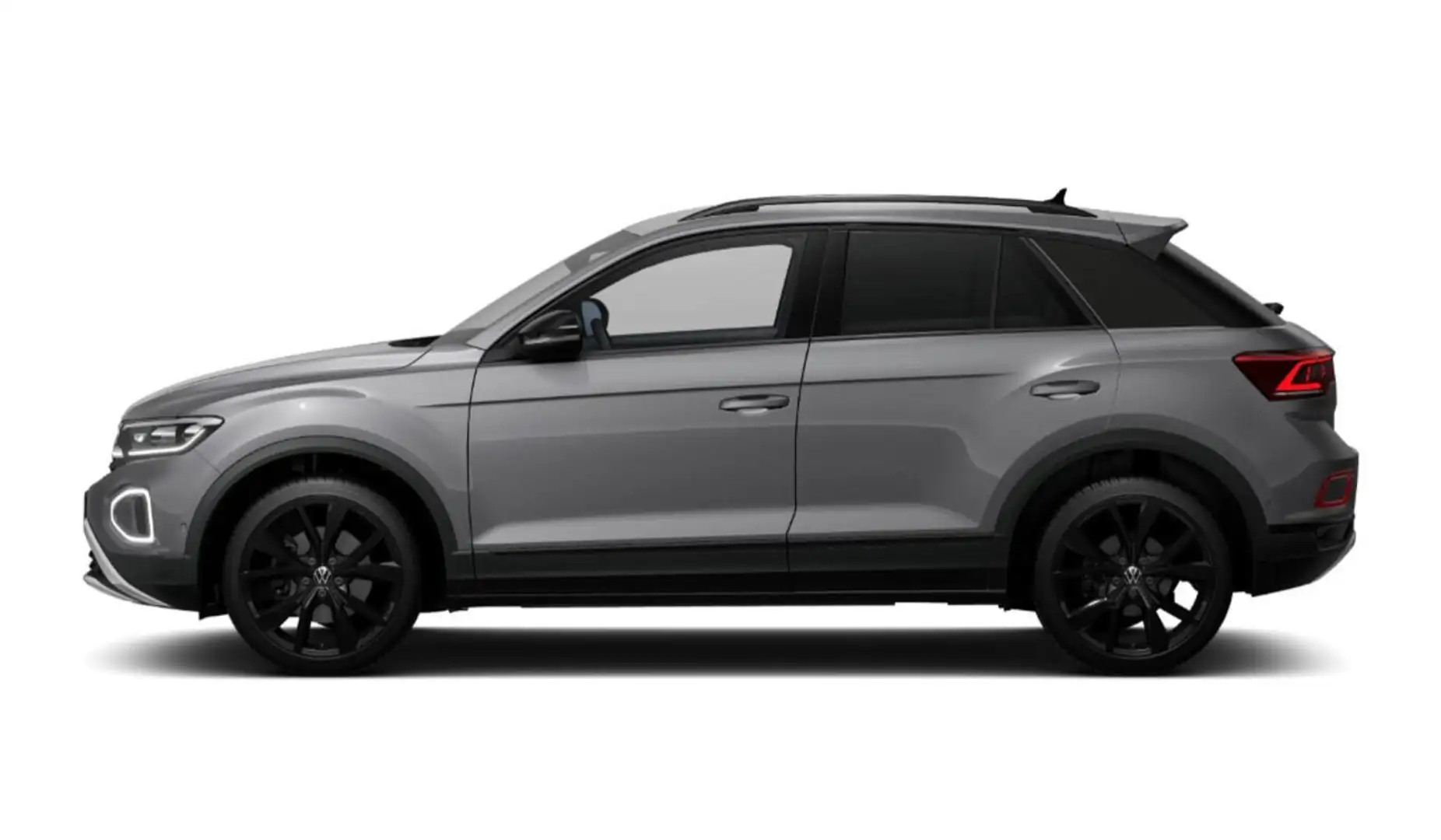 Volkswagen T-Roc Style 1.5 TSI DSG BlackP Matrix Nav IQ 19Z 110 ... Grau - 2
