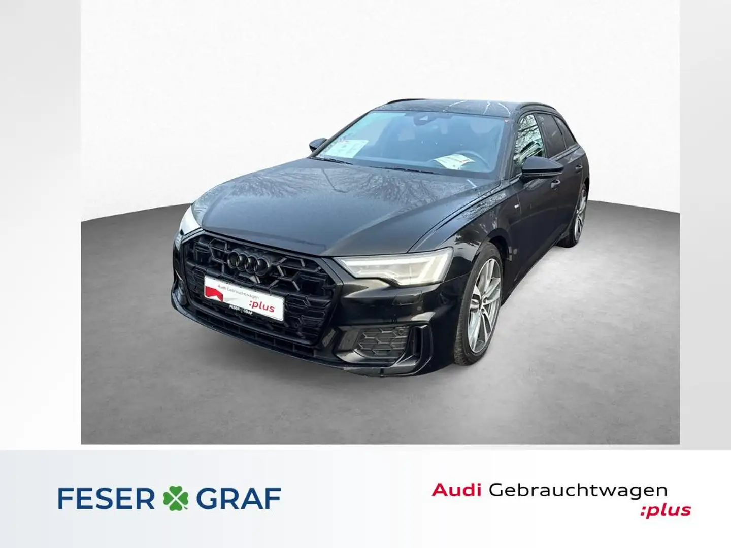 Audi A6 Avant 45 TFSI S tr. S line-HuD-Matrix-ACC- Schwarz - 1