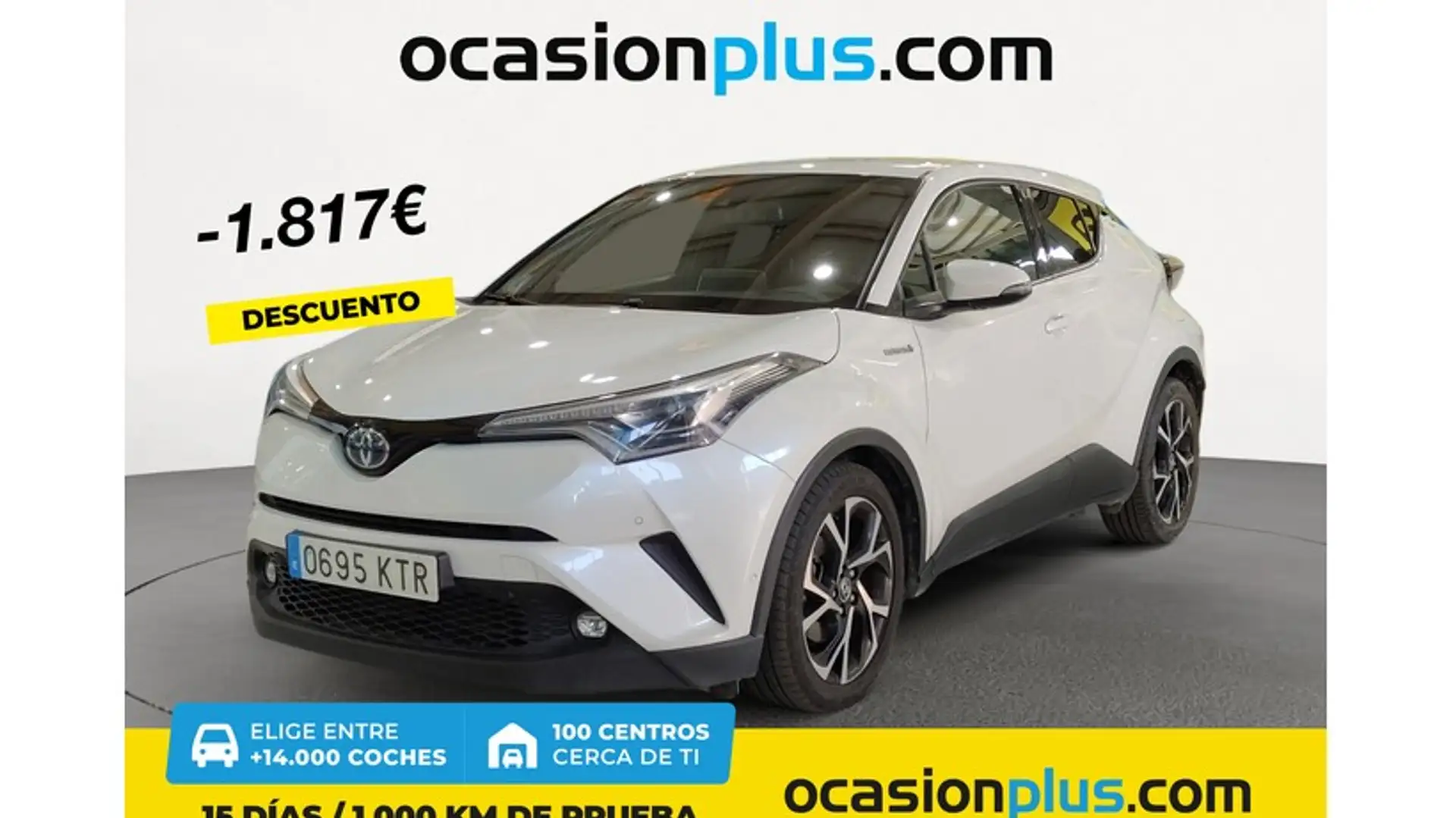 Toyota C-HR 125H Advance Blanc - 1