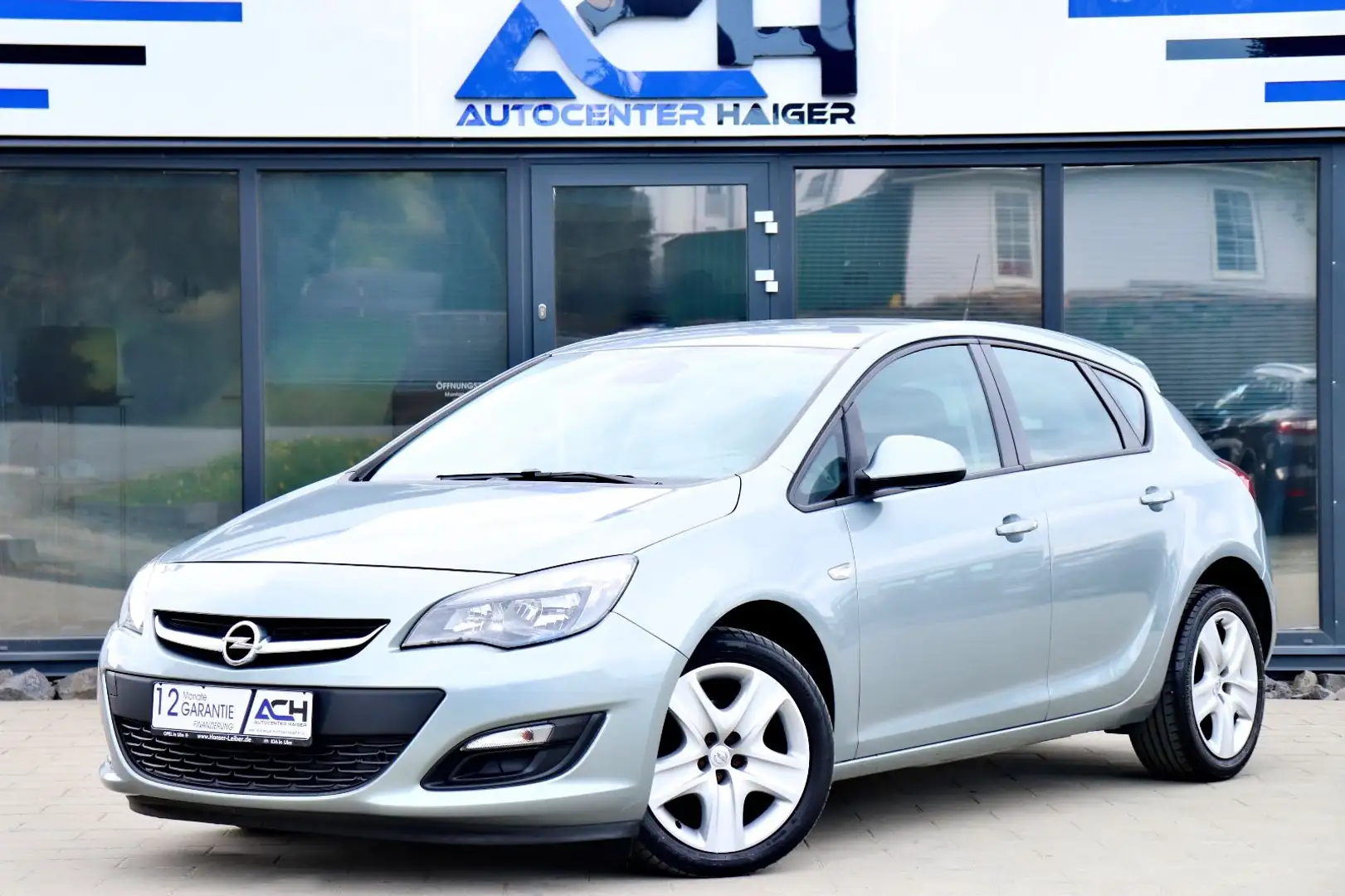 Opel Astra J 1.4 Turbo Edition 1.HAND*PDC*WENIG KM Silber - 1