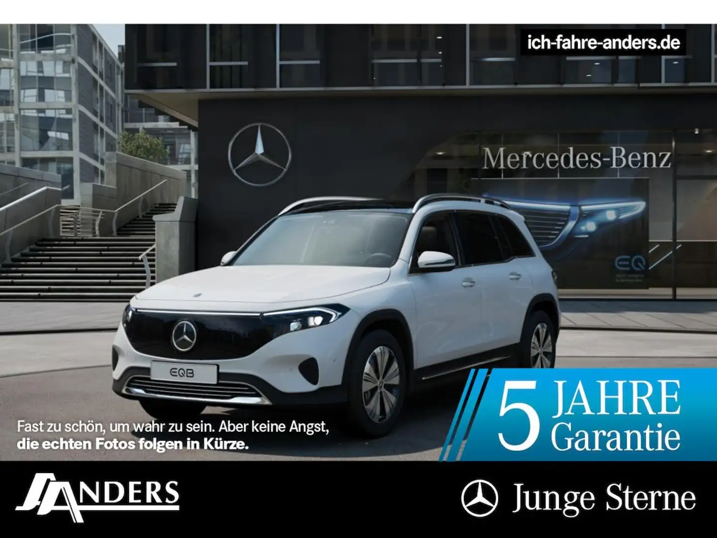 Mercedes-Benz EQB 300 4MATIC Progressive+MBUX+Pano+AHK+LED+Key Weiß - 1