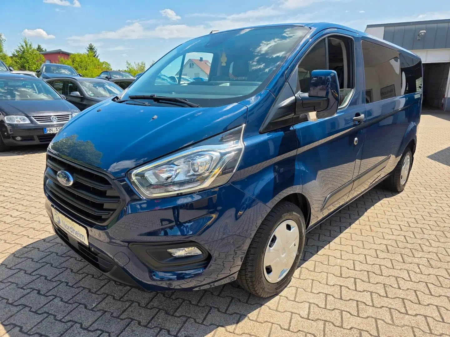 Ford Transit Custom Kombi 320 L2 Klima/ PDC/ 9-Sitzer Blauw - 1