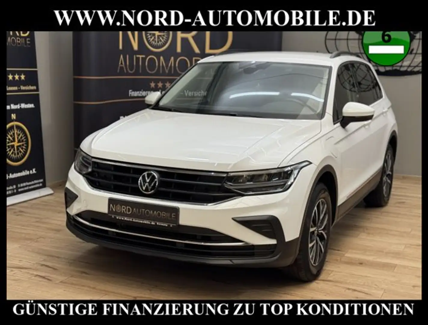 Volkswagen Tiguan Life 1.4 TSI eHybrid DSG Dig.Cockpit/Kame Life White - 1