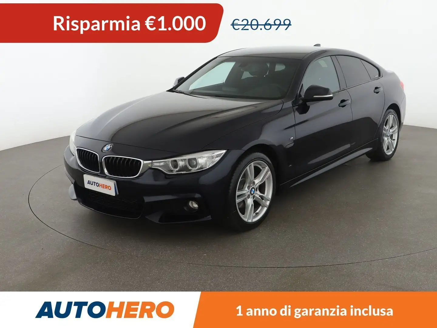 BMW 420 420d Gran Coupé Msport  xDrive Blu/Azzurro - 1