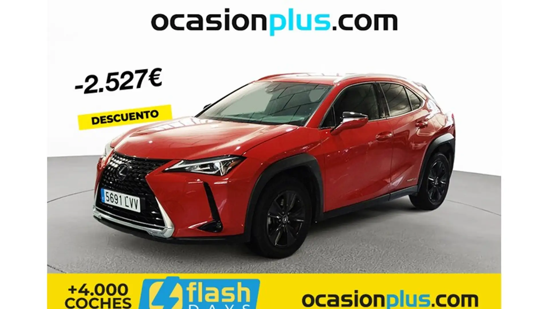 Lexus UX 250h Business 2WD Rojo - 1