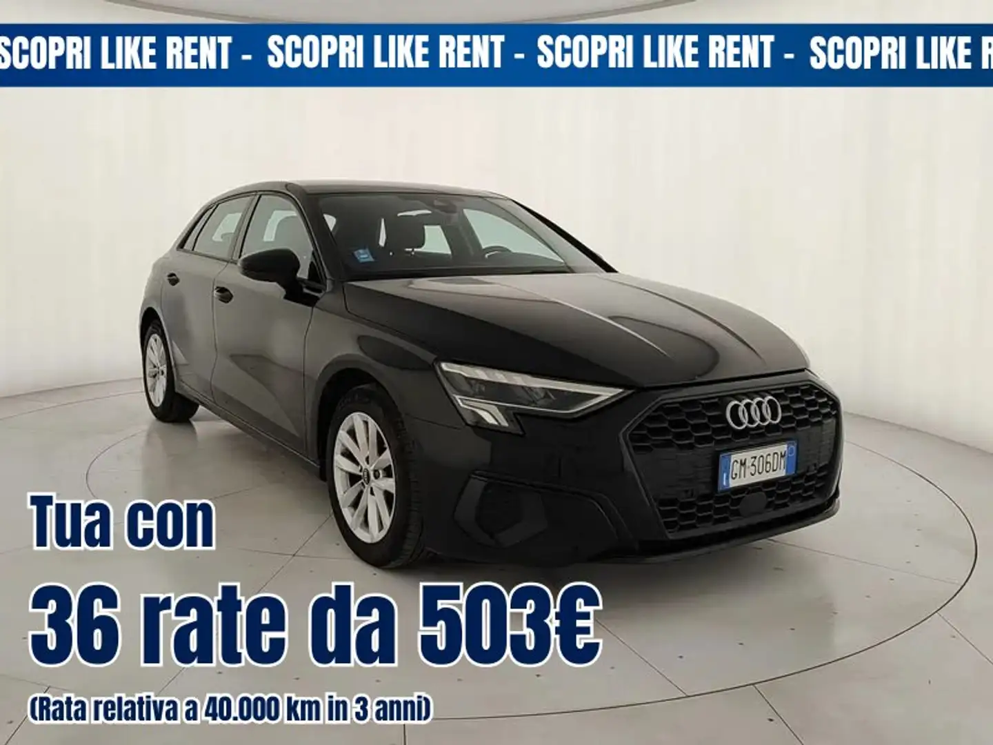 Audi A3 A3 Sportback 30 2.0 tdi Business s-tronic Nero - 1