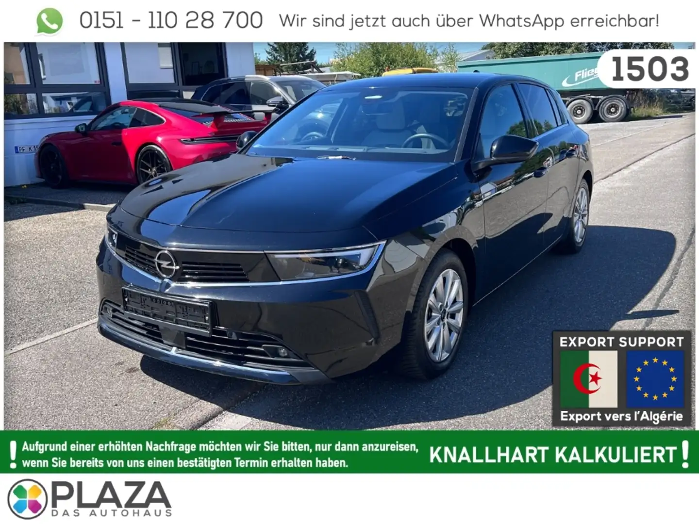 Opel Astra L 1.2T Aut. Business Elegance ACC NAVI LED RFK Noir - 1